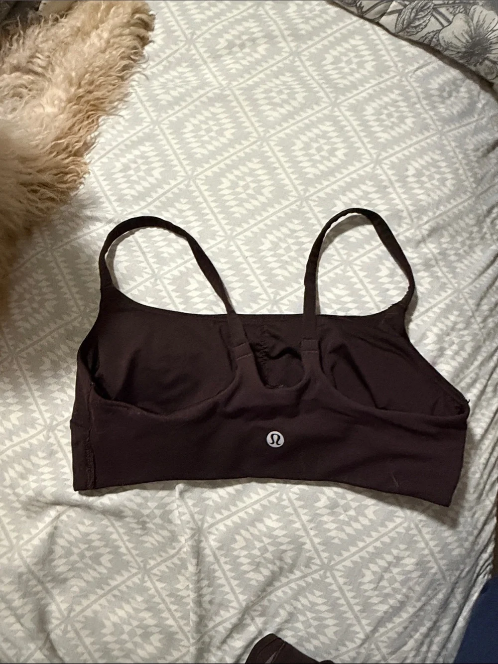 lululemon athletica Plum Supportive Bralette and Running Shorts Set